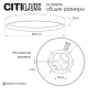 Светильник с пультом Citilux ETALON CL750321R