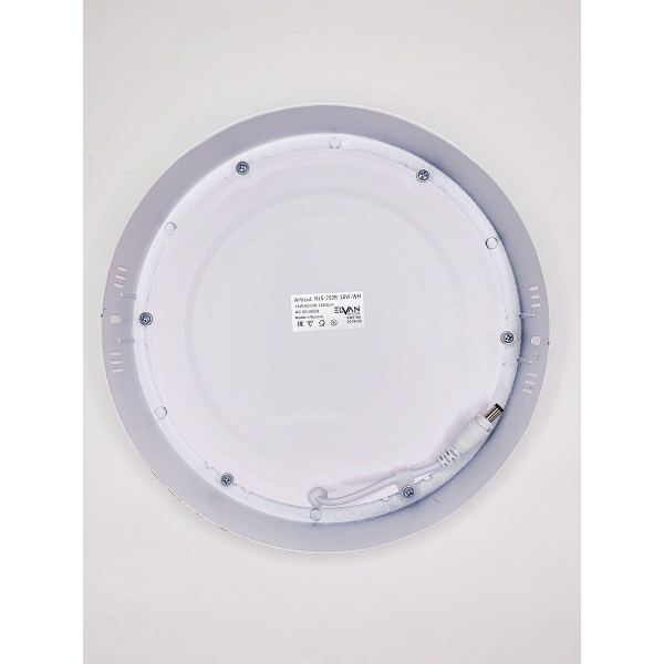 Настенно-потолочный светодиодный светильник Elvan NLS-702R-18W-WW-Wh Настенно-потолочный светодиодный светильник Elvan NLS-702R-18W-WW-Wh