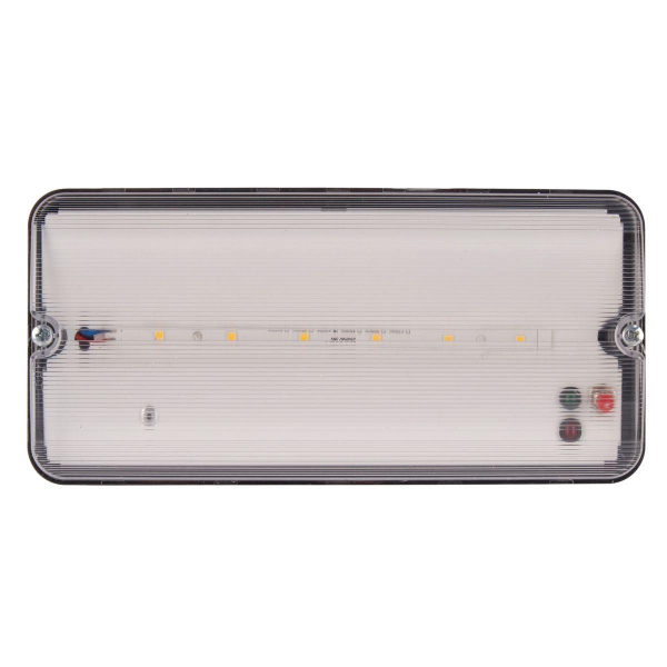 Светильник пылевлагозащищенный Uniel ULW-K25B 6W/4000K/EMG IP65 BLACK