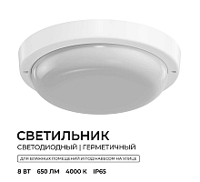 Светильник светодиодный герметичный OGM О28-01