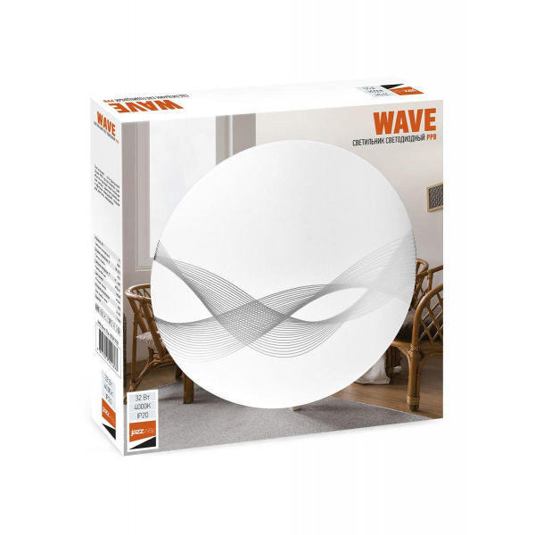 Настенно-потолочный светодиодный светильник Jazzway PPB Wave 5024663 Настенно-потолочный светодиодный светильник Jazzway PPB Wave 5024663