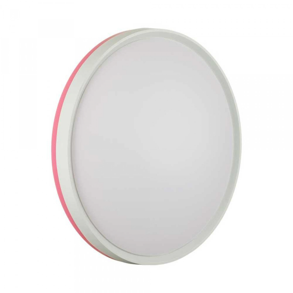 Настенно-потолочный светодиодный светильник Sonex Color Kezo Pink 7708/EL Настенно-потолочный светодиодный светильник Sonex Color Kezo Pink 7708/EL
