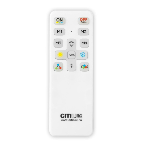 Светильник с пультом Citilux ETALON CL750321R Светильник с пультом Citilux ETALON CL750321R