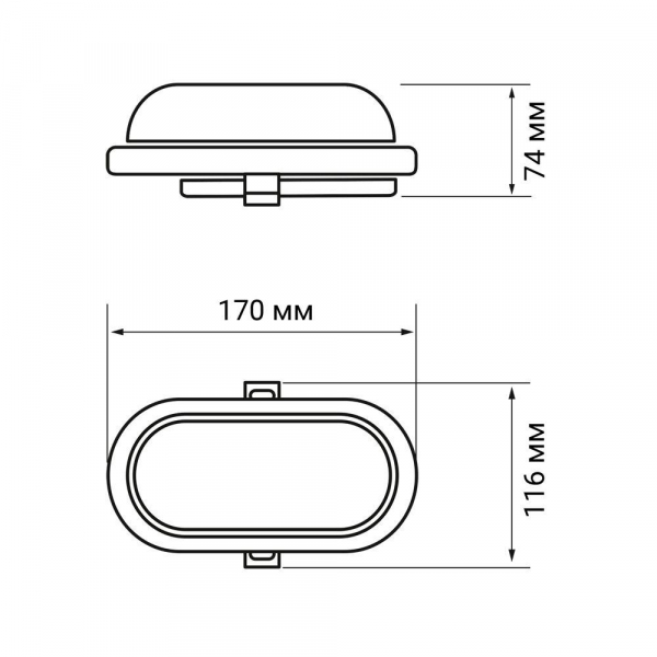 Настенно-потолочный светодиодный светильник Jazzway PBH-PC3-OA 5009264 Настенно-потолочный светодиодный светильник Jazzway PBH-PC3-OA 5009264