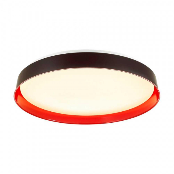 Настенно-потолочный светодиодный светильник Sonex Color Tuna Red 7710/DL Настенно-потолочный светодиодный светильник Sonex Color Tuna Red 7710/DL