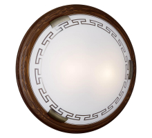 Потолочный светильник Sonex Gl-wood Greca wood 360