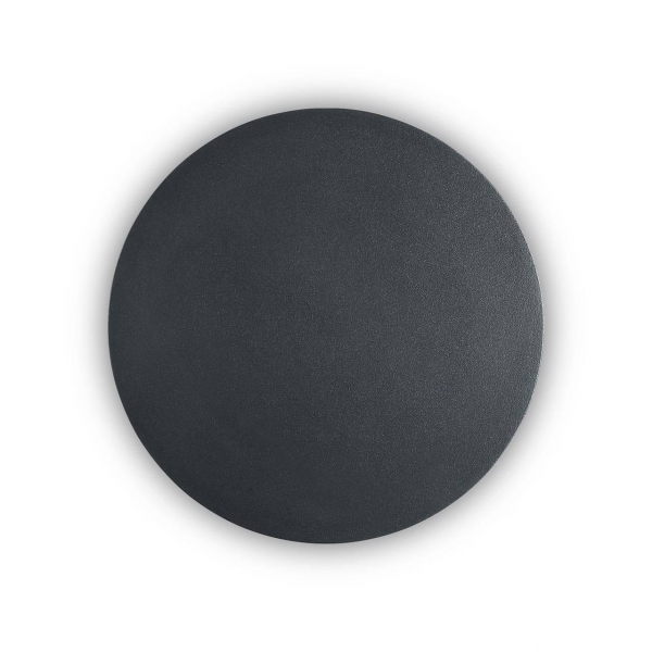 Настенно-потолочный светодиодный светильник Ideal Lux Cover Ap D20 Round Nero 195759 Настенно-потолочный светодиодный светильник Ideal Lux Cover Ap D20 Round Nero 195759