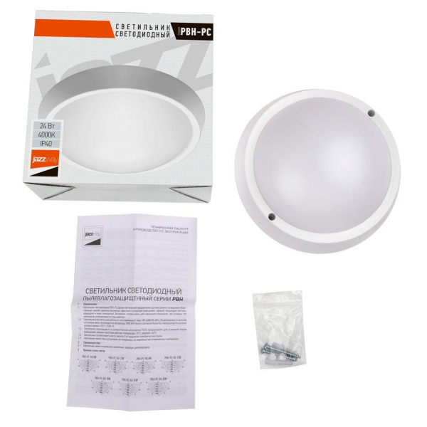 Настенно-потолочный светодиодный светильник Jazzway PBH-PC-RA 5020788 Настенно-потолочный светодиодный светильник Jazzway PBH-PC-RA 5020788