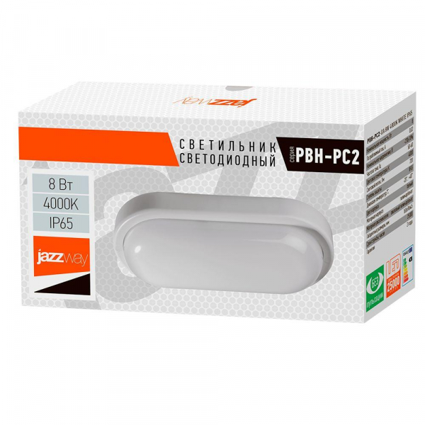 Настенно-потолочный светодиодный светильник Jazzway PBH-PC2-OA 1035653 Настенно-потолочный светодиодный светильник Jazzway PBH-PC2-OA 1035653