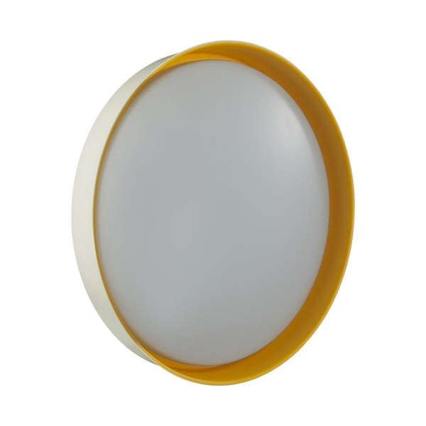 Настенно-потолочный светодиодный светильник Sonex Color Tuna Yellow 7711/DL Настенно-потолочный светодиодный светильник Sonex Color Tuna Yellow 7711/DL