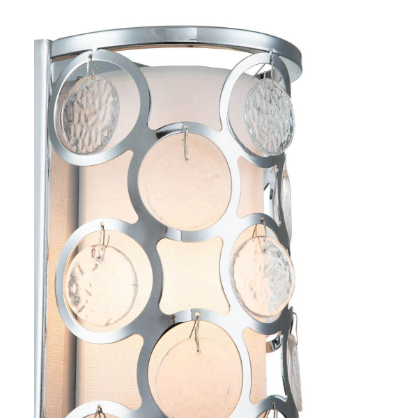 Настенный светильник Indigo Monile 13010/1W Nickel V000213 Настенный светильник Indigo Monile 13010/1W Nickel V000213