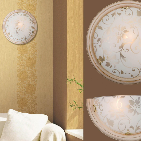 Настенный светильник Sonex Gl-wood Provence crema 056 Настенный светильник Sonex Gl-wood Provence crema 056