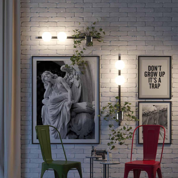 Настенный светильник Odeon Light Walli Flower 4681/2WA Настенный светильник Odeon Light Walli Flower 4681/2WA