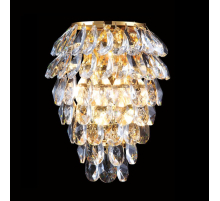 Настенный светильник Crystal Lux Charme AP3 Gold/Transparent