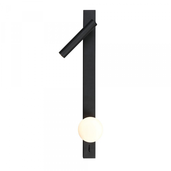 Настенный светодиодный светильник Arte Lamp JOSEPH A2172AP-2BK Настенный светодиодный светильник Arte Lamp JOSEPH A2172AP-2BK