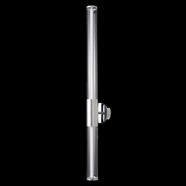 Настенный светодиодный светильник Crystal Lux Lineup AP18W Led Chrome Настенный светодиодный светильник Crystal Lux Lineup AP18W Led Chrome