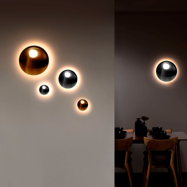 Настенный светодиодный светильник Loft IT Dot 10362M Gold Настенный светодиодный светильник Loft IT Dot 10362M Gold