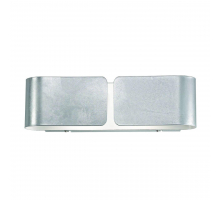 Настенный светильник Ideal Lux Clip AP2 Small Argento 088273