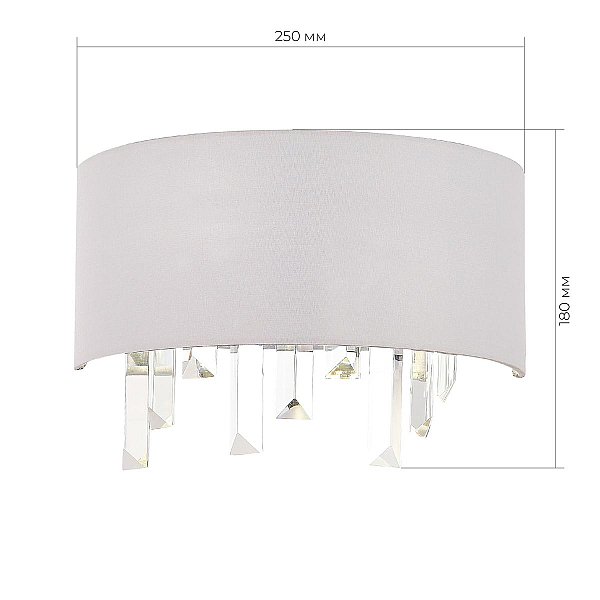 Настенный светильник Evoluce Dahlia SLE1120-101-02