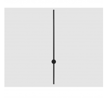 Настенный светодиодный светильник Italline IT08-8019 black