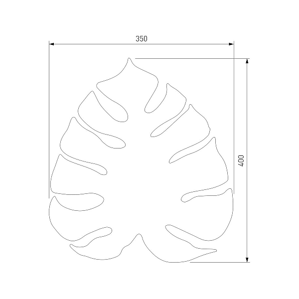 Настенный светильник TK Lighting 5422 Monstera