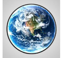 Настенный светодиодный светильник Imperium Loft Cosmos Earth 208936-23