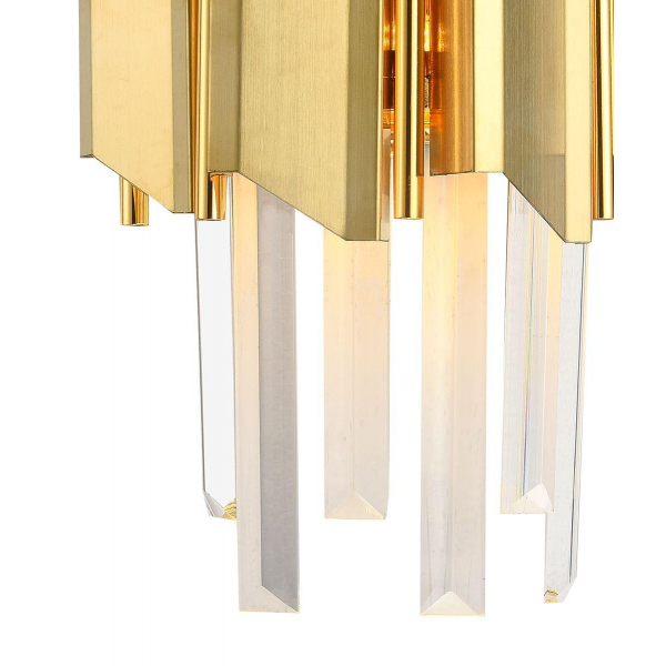 Настенный светильник Natali Kovaltseva Delta 79005/2W Brass Настенный светильник Natali Kovaltseva Delta 79005/2W Brass