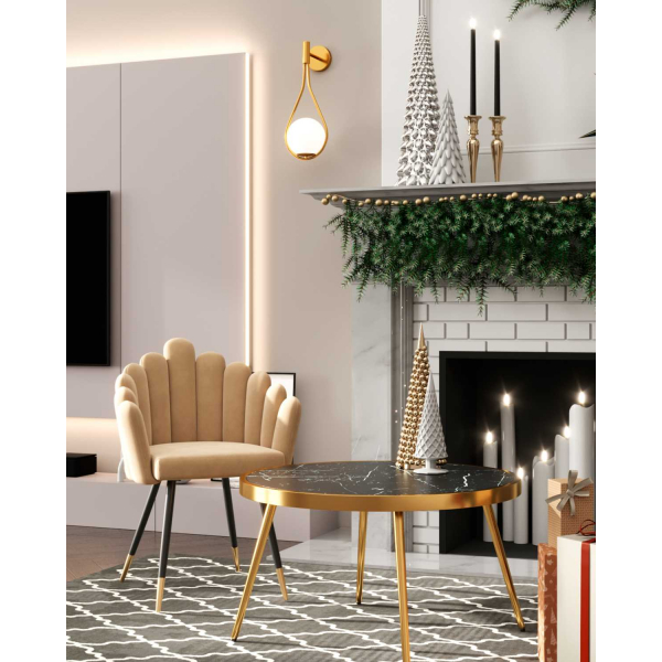 Светильник настенный Moderli Barocco V11573-1W Светильник настенный Moderli Barocco V11573-1W