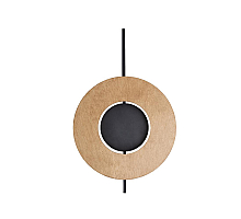 Настенный светильник Nowodvorski Sunset A Natural Wood/Black 10576