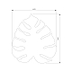 Настенный светильник TK Lighting 6435 Monstera