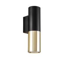 Бра Lumina Deco Tuba LDW 1101-1 BK+GD
