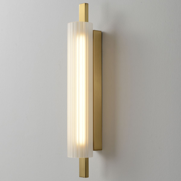 Настенный светодиодный светильник Crystal Lux Tunnel AP10 Led Brass Настенный светодиодный светильник Crystal Lux Tunnel AP10 Led Brass