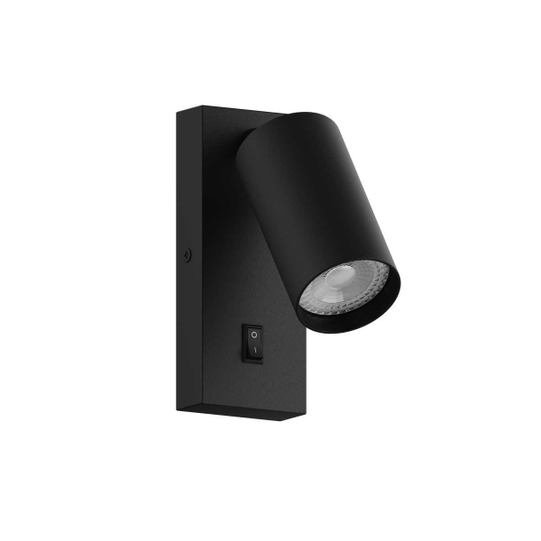 Настенный светильник Hesby Lighting Edge IP20, 35Вт, GU10, черный HSBL_0125 Настенный светильник Hesby Lighting Edge IP20, 35Вт, GU10, черный HSBL_0125