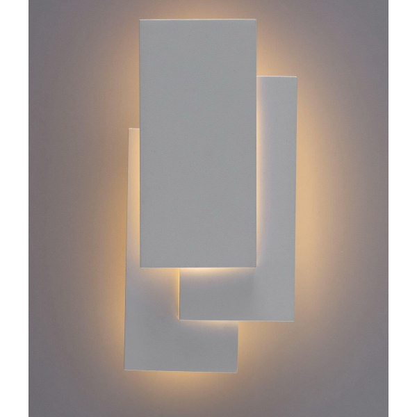 Настенный светодиодный светильник Arte Lamp Trio A1718AP-1WH Настенный светодиодный светильник Arte Lamp Trio A1718AP-1WH