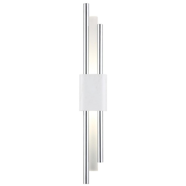 Настенный светодиодный светильник Crystal Lux CARTA AP6W LED WHITE/CHROME Настенный светодиодный светильник Crystal Lux CARTA AP6W LED WHITE/CHROME