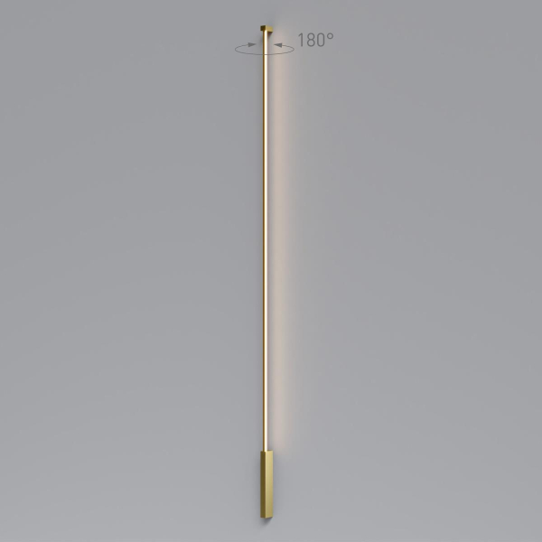 Настенный светодиодный светильник Elektrostandard Alto LED латунь 3000K 40134/LED a069823