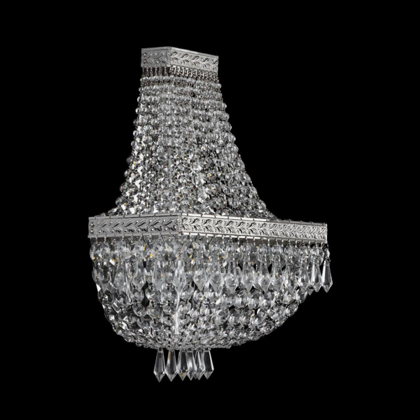 Настенный светильник Bohemia Ivele 19272B/H1/25IV Ni Настенный светильник Bohemia Ivele 19272B/H1/25IV Ni
