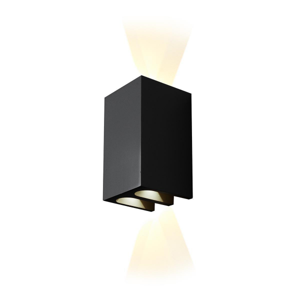 Настенный светодиодный светильник iLedex Double ZD8160-12W BK Настенный светодиодный светильник iLedex Double ZD8160-12W BK
