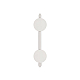 Настенный светильник Loft IT Flame 10452/2W White sand