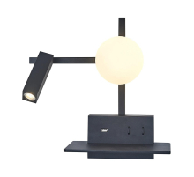 Настенный светодиодный светильник Gerhort G61319/2wBK