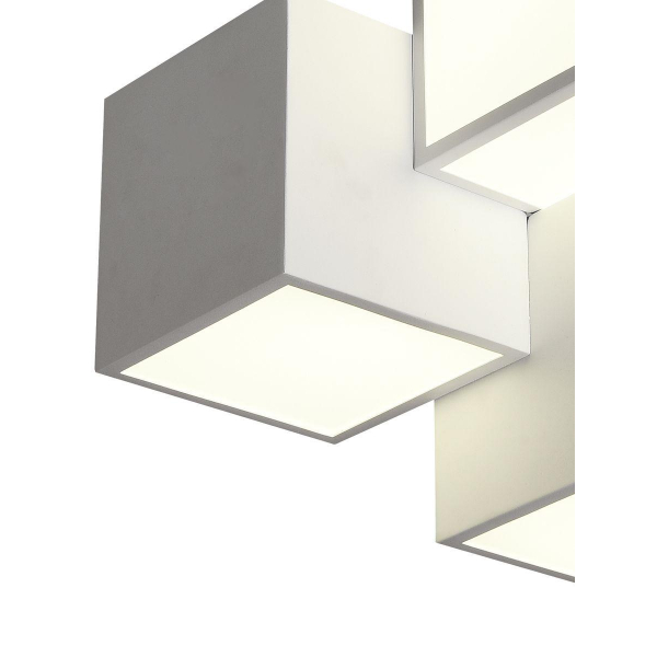 Настенный светодиодный светильник Natali Kovaltseva Loft Led Lamps 81199 White Настенный светодиодный светильник Natali Kovaltseva Loft Led Lamps 81199 White