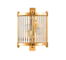 Настенный светильник Crystal Lux Tadeo AP2 Gold/Transparente