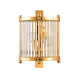 Настенный светильник Crystal Lux Tadeo AP2 Gold/Transparente