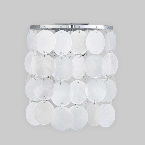 Настенный светильник Eurosvet 60005/1 хром/перламутр