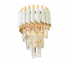 Настенный светильник Lumina Deco Funneli LDW 6003-2 WT+F.GD