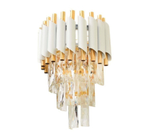 Настенный светильник Lumina Deco Funneli LDW 6003-2 WT+F.GD