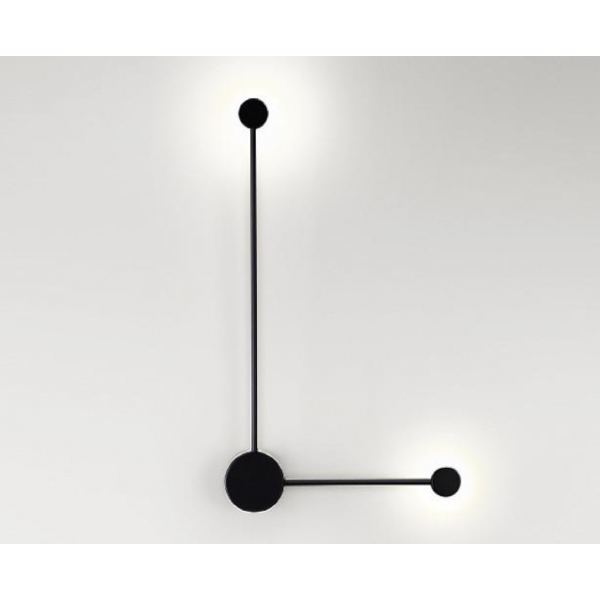Настенный светодиодный светильник Italline IT03-1436 black Настенный светодиодный светильник Italline IT03-1436 black