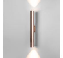 Настенный светодиодный светильник Elektrostandard Langer 40124/LED матовое золото a061987