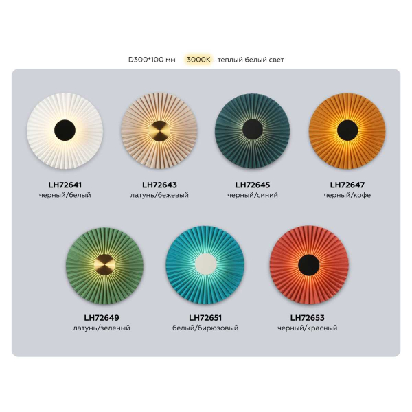 Настенный светильник Ambrella Light HIGH LIGHT LH72653