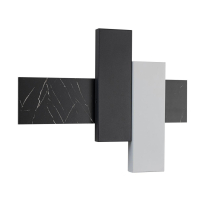 Настенный светодиодный светильник Indigo Avanzato 14023/2W Black stone V000120L